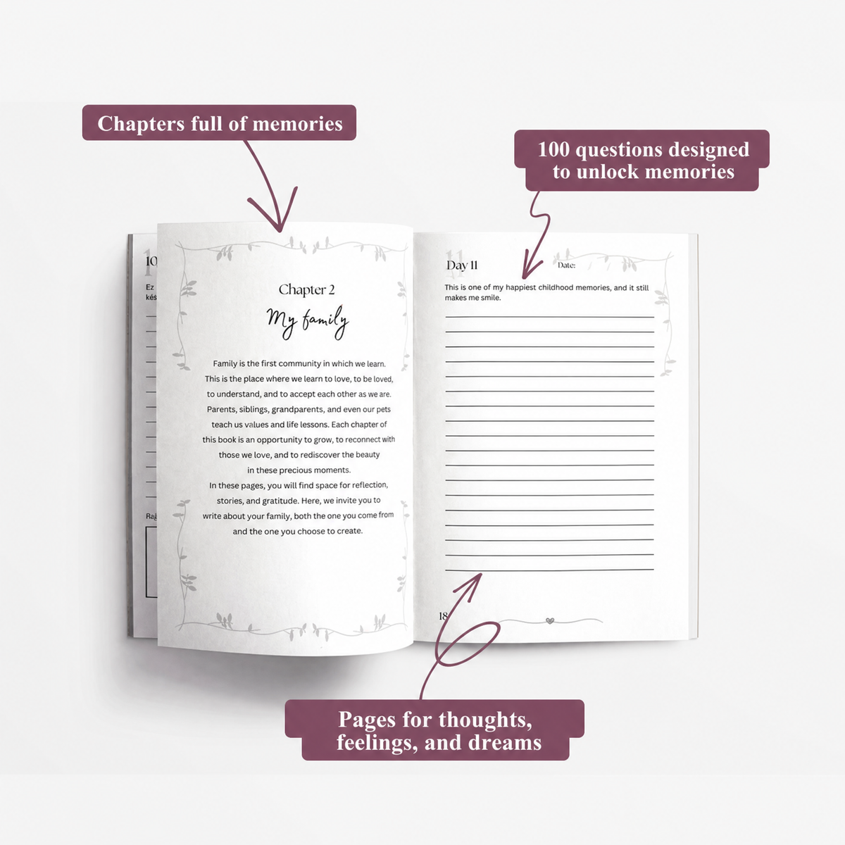 Mum’s Journal, 100 Days to Tell You My Story...